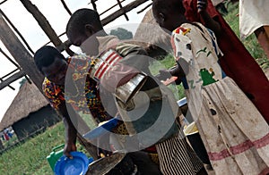 Food distribution, Uganda