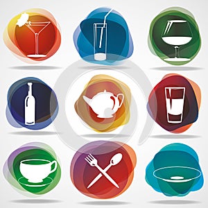 Food and drink icons