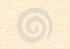 Food and drinks pattern