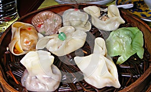 food  dumplings  plate  dish  dinne