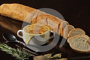 Food: french union soup