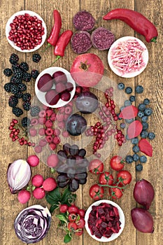 Food High in Anthocyanins photo