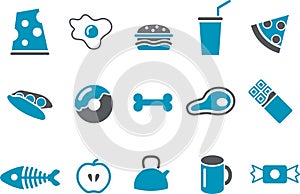 Food icon set