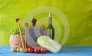 Food ingredients,cooking concept