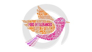 Food Intolerances Word Cloud