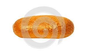 Food, junk-food and unhealthy eating concept - white bread isolated on a white background