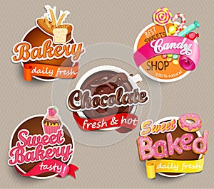 Food Label or Sticker Design Template