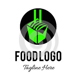 Food Logo Design Template.