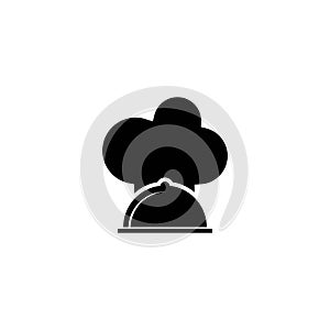 Food logo template vector