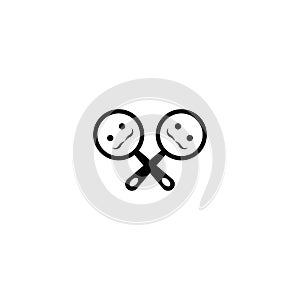 Food logo template vector