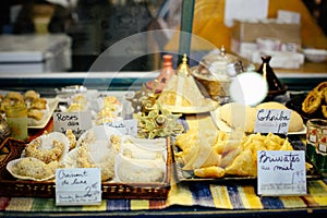 Food market in Montreal, Canada