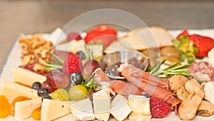 Food pairings for a tropical wine tasting event