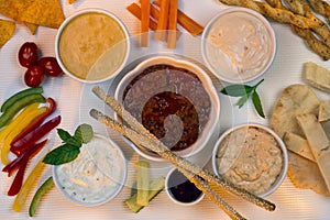 Food - Party Dips - Bread Sticks