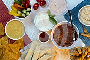 Food - Party Dips - Bread Sticks