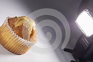 Food photography,muffin