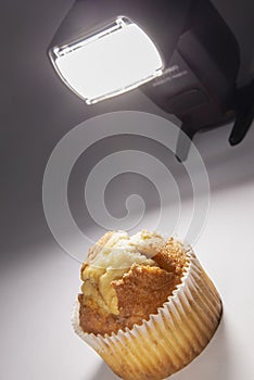 Food photography,muffin