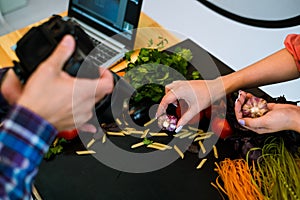 Food photography photo studio teamwork art blog