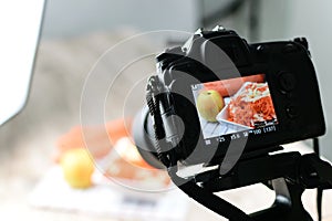 Food photography production