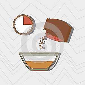 food preparation instructions design