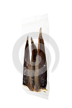 Food preservation of catfish in vacuum plastic package