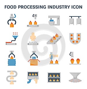 Food processing icon