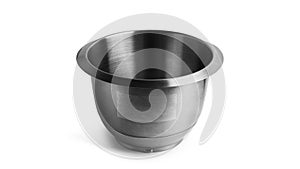 Food processor bowl isolated on a white background.