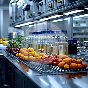 Food science lab conducts nutritional analysis for research purposes