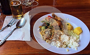 Food served while travelling in Southeast Asia