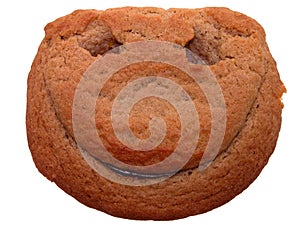 Food: Smiley Face Cookie photo