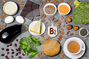 Food is source of vitamin B2