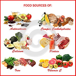 Food Sources of Nutrients