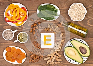 Food sources of vitamin E