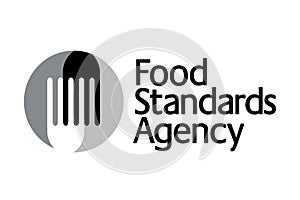 Food Standards Agency Logo in Black and White
