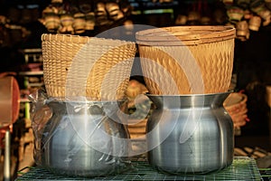 Food steaming equipment bamboo handmade material