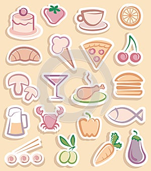 Food stickers