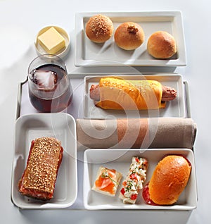 Food tray buffet