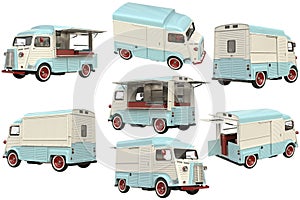 Food truck eatery set