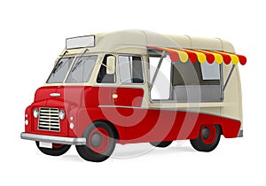 Food Truck Isolated