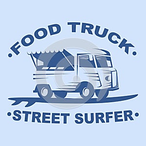 Food truck logo