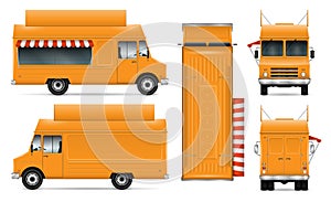 Food Truck Vector Illustration