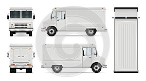 Food Truck Vector Template