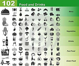 Food und Drinks - 102 Iconset - Icons