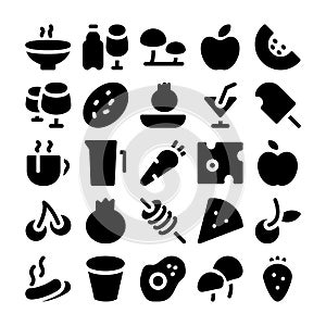 Food Vector Icons 9 photo