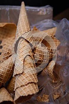 Food waste in a bakery