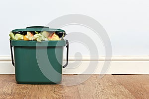Food waste from domestic kitchen Responsible disposal of household food wastage in an environnmentally friendly way by recycling