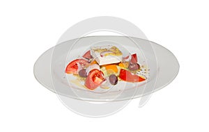 Food on a white background. Isolate PNG. Salad. meat. cheese.
