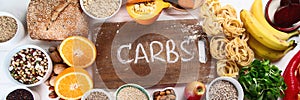 Foods high in carbohydrates