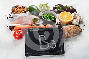 Foods High In Niacin -Vitamin B3 photo