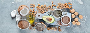 Foods high in plantbased fats