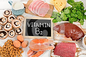 Foods Highest in Vitamin B2 Riboflavin